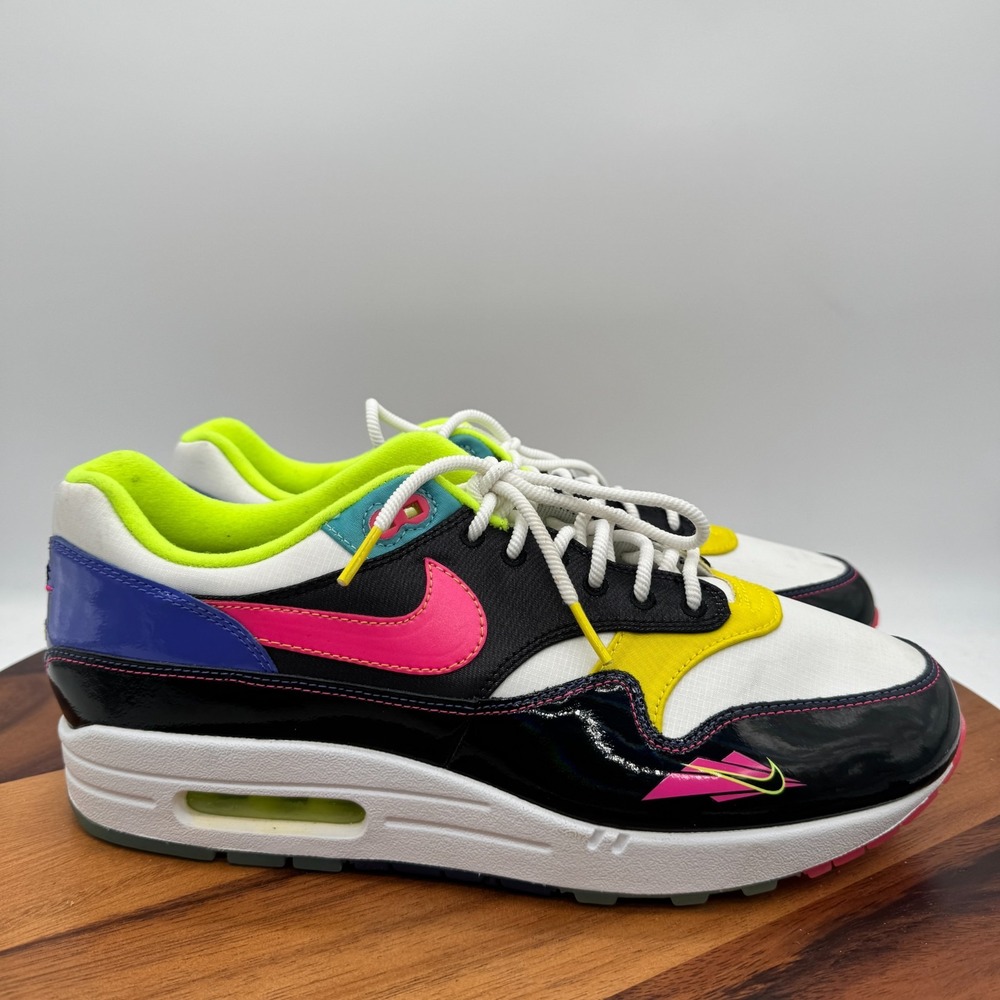 Nike Air Max 1 90s Water Sports Multicolor Mens Size 11 Athletic Sneakers